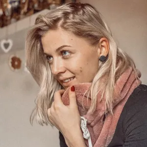 FLOWERSKI Flowerski náušnice - anthracite GRAY