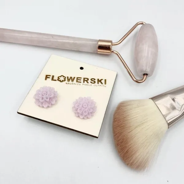 FLOWERSKI Flowerski náušnice - princess PINK
