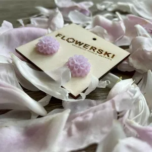 FLOWERSKI Flowerski náušnice - princess PINK