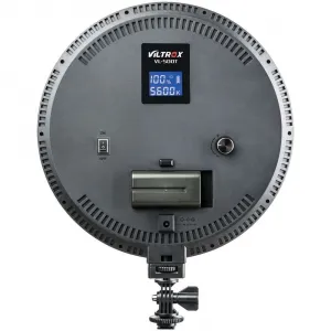 Viltrox VL-500T Okrúhle dvojfarebné LED svetlo s LCD displejom 18218