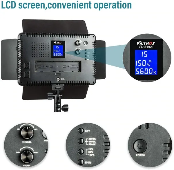 Viltrox VL-S192T (3 ks LED svietidiel) 14839