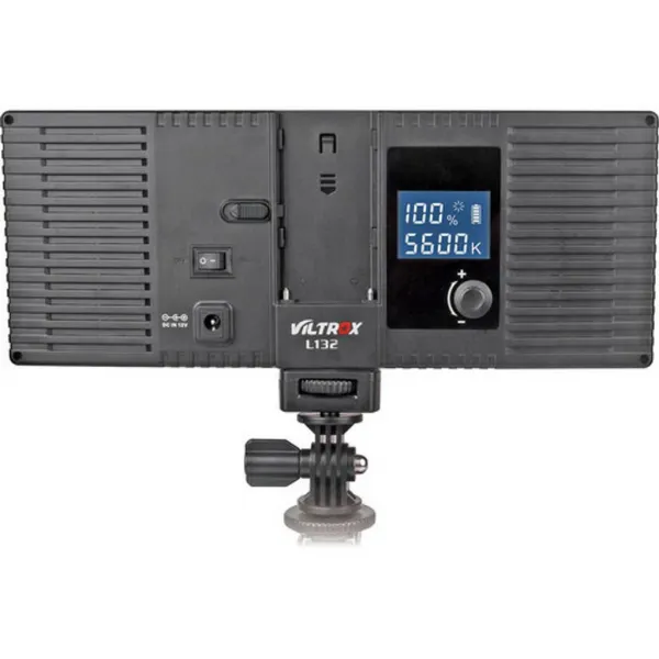 Viltrox L132T Dvojfarebné LED svetlo vo fotoaparáte s LCD displejom 18212