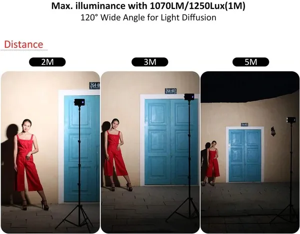Viltrox VL-162T Dvojfarebné LED svetlo na fotoaparáte 18213