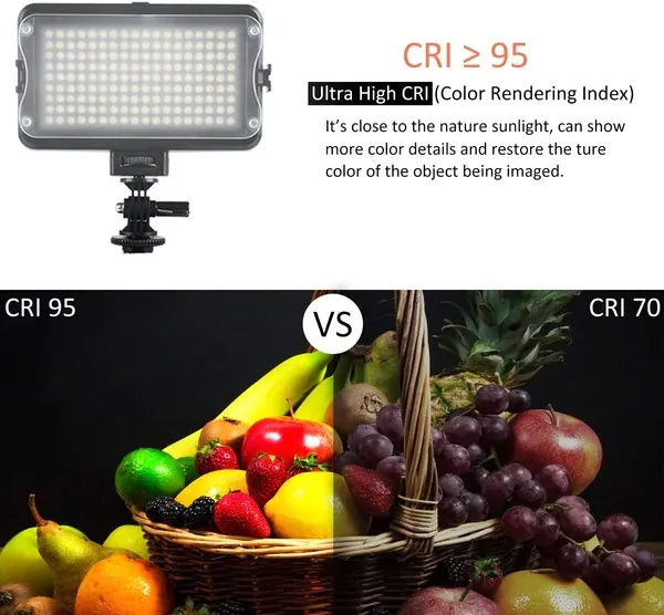 Viltrox VL-162T Dvojfarebné LED svetlo na fotoaparáte 18213