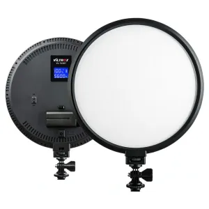Viltrox VL-300B Okrúhle dvojfarebné LED svetlo s LCD displejom 18219