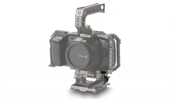 Tilta 15 mm spodný držiak na jednu tyč – sivý 25543