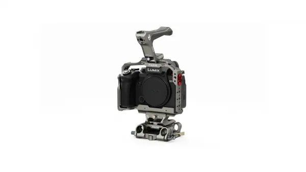 Tilta Klietka na fotoaparát pre základnú súpravu Panasonic S5 II/IIX – titánovo sivá 26436