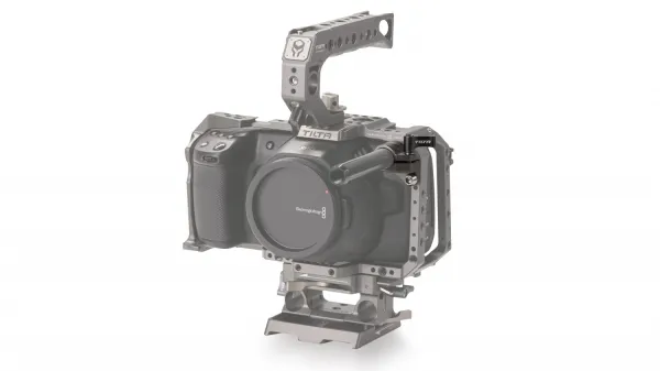 Tilta 15mm bočný držiak na jednu tyč – sivý 25541