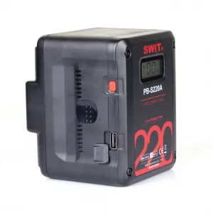 Swit PB-S220A 220Wh Štvorcová digitálna batéria s viacerými zásuvkami 20679