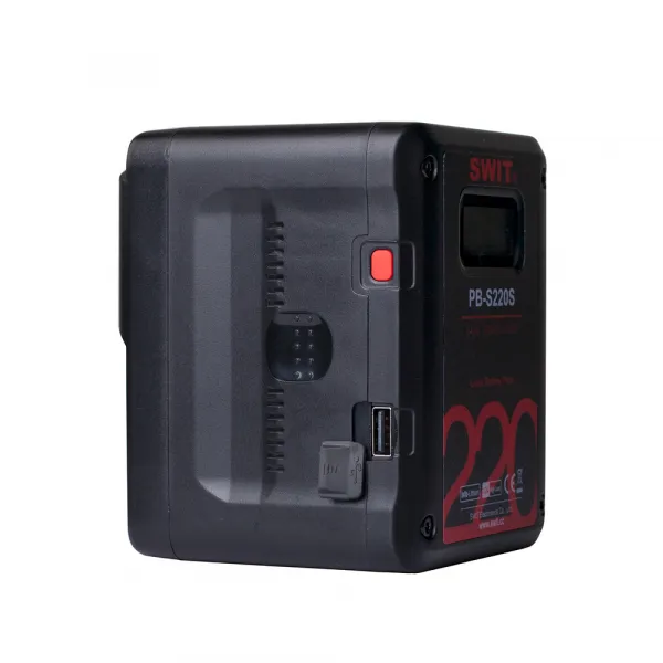 Swit PB-S220S 220Wh viaczásuvková štvorcová digitálna batéria 20678