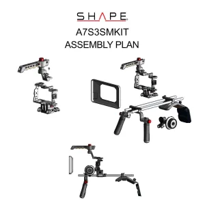 SHAPE SONY A7S II, AZR II, A7 II DRŽÁK NA RAMENO + MATTEBOX + NASLEDUJÚCE FOCUS 27753