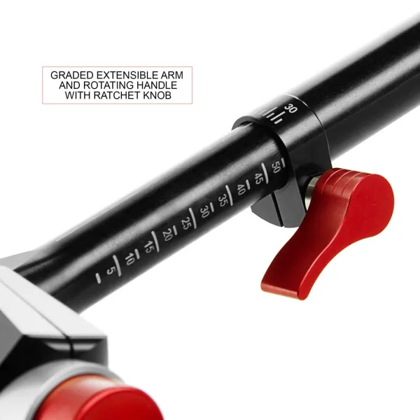 SHAPE TELESKOPICKÁ RÚČKA ARRI ROSETTE + BLOC1519AR + VAL905N 27756