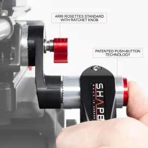 SHAPE TELESKOPICKÁ RÚČKA ARRI ROSETTE + BLOC1519AR + VAL905N 27756
