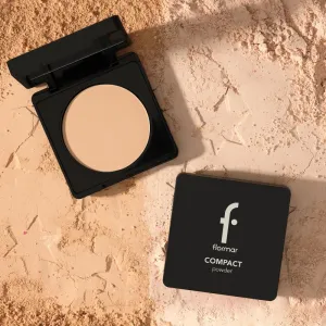 flormar Compact Powder kompaktný púder s matným efektom odtieň 093 Natural Coral Beige 11 g