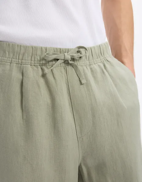 Celio ľanové nohavice Lolinos