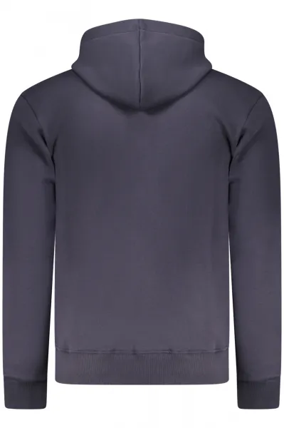 Pánska modrá mikina na zips COVERI MOVING