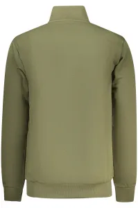 Pánska olivová mikina na zips