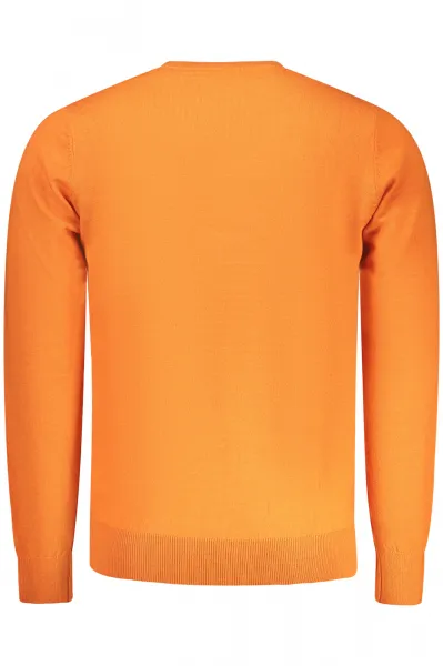 Oranžový pánsky sveter