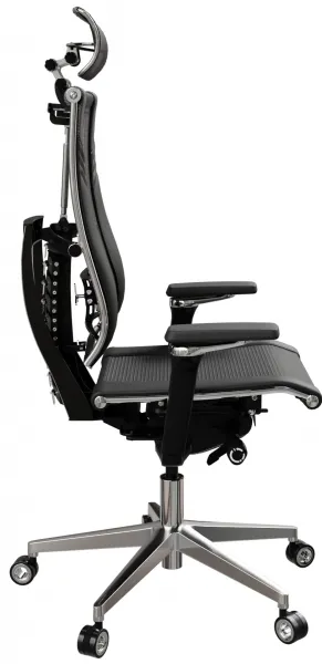 METTA Ergonomická kancelárska stolička YOGA 4D Triumph, čierna