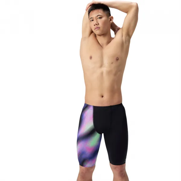 Speedo one leg printed jammer purple s - uk32