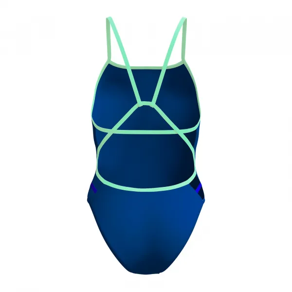 Speedo solid tri back blue xs - uk30