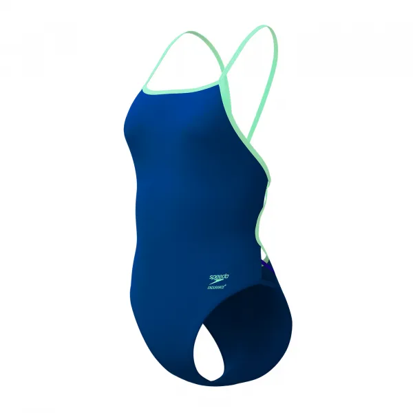 Speedo solid tri back blue xs - uk30