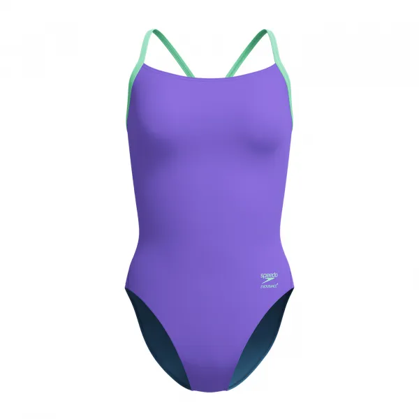 Speedo solid flyback 2.0 purple s - uk32