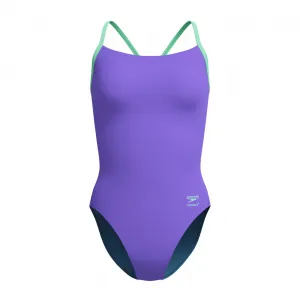 Speedo solid flyback 2.0 purple s - uk32