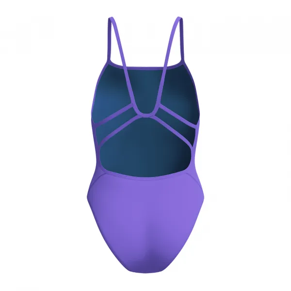 Speedo solid web back purple m - uk34