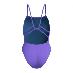 Speedo solid web back purple m - uk34