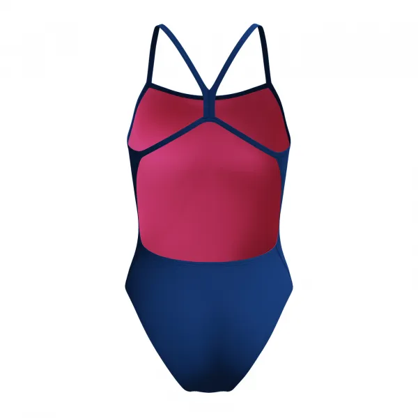 Speedo solid v-back 2.0 dark blue l - uk36