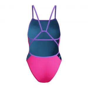 Speedo solid tri back pink m - uk34