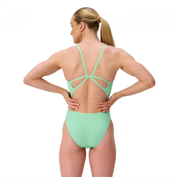 Speedo solid web back green xl - uk38