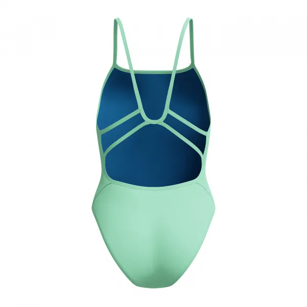 Speedo solid web back green xl - uk38