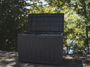 Záhradný box BOARDEBOX 190 l - antracit 78 cm PRMBBL190-S433