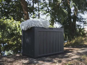 Záhradný box BOARDEBOX 190 l - antracit 78 cm PRMBBL190-S433