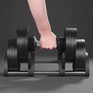 Nastaviteľná jednoručná činka 36 kg, skok po 2 kg, REBEL ACTIVE