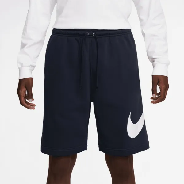 Pánske teplákové kraťasy NIKE M NK CLUB BB SHORT GX OBSIDIAN OBSIDIAN WHITE