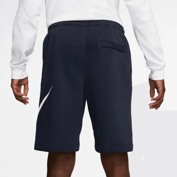 Pánske teplákové kraťasy NIKE M NK CLUB BB SHORT GX OBSIDIAN OBSIDIAN WHITE