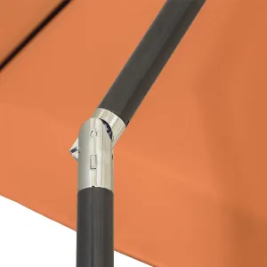 Haushalt International Slunečník UV50+ 140 x 180 cm, oranžový