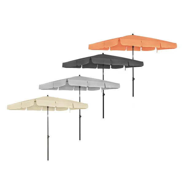Haushalt International Slunečník UV50+ 140 x 180 cm, oranžový