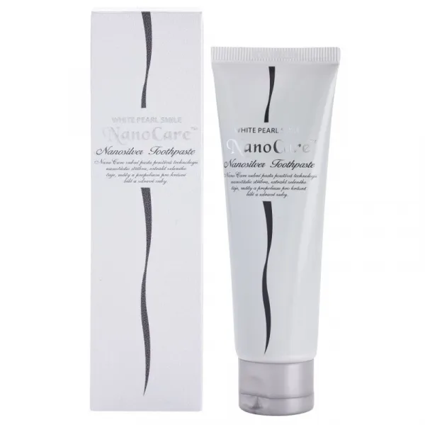 White Pearl NanoCare zubná pasta s nanočasticami striebra 100 g