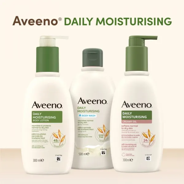 Aveeno Daily Moisturising Body Wash intenzívne vyživujúci sprchový krém 500 ml