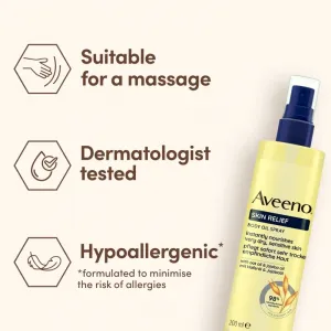 Aveeno Skin Relief Body Oil Spray telový olej v spreji 200 ml