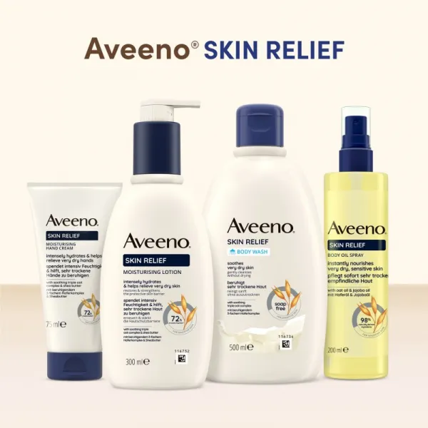 Aveeno Skin Relief Body Oil Spray telový olej v spreji 200 ml