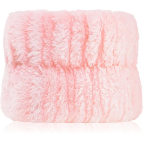 BrushArt Home Salon Wrist wash bands náramky proti stekajúcej vode pri umývaní tváre Pink 2 ks