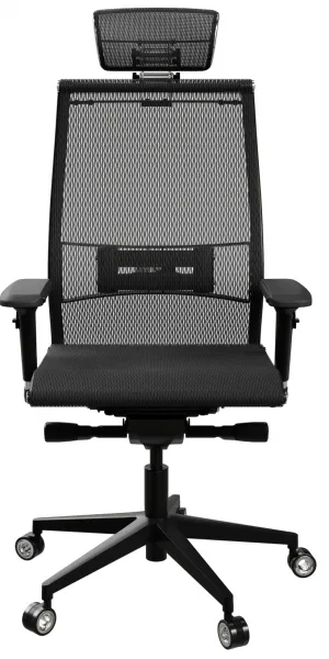 METTA 73 Ergonomická kancelárska stolička Samurai L2-9D, čierna