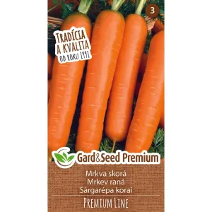 GardenSeed Premium Semienka Mrkva skorá, Marquette