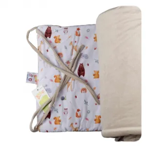 XKKO LUX Mantinel do postieľky 180cm - Wild Forest BPS01
