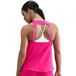 Dámske tréningové tielko NIKE PRO W NP DF TANK ELASTIKA RUSH PINK WHITE